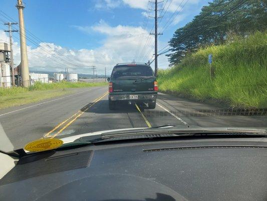 Towing my car there to get repaired to East Hawaii Auto