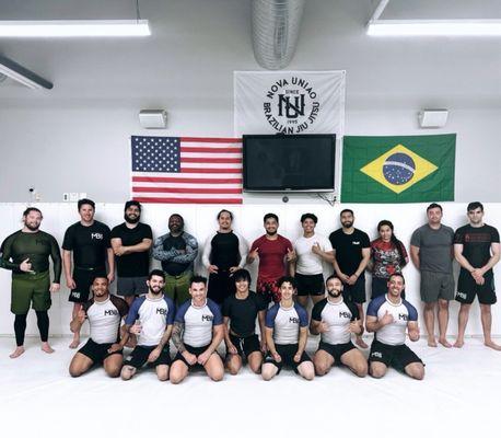 Coach Pedro fosters a supportive and tight-knit community in his Jiu-Jitsu classes