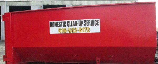 Call Domestic Clean Up Service 24 hours a day for a quick delivery! (616) 437-1460