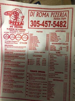 Miami Roma Pizza Resturant