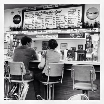 A Saturday afternoon ice cream date.