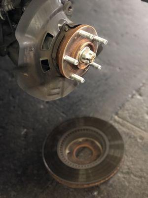 Replacing brakes