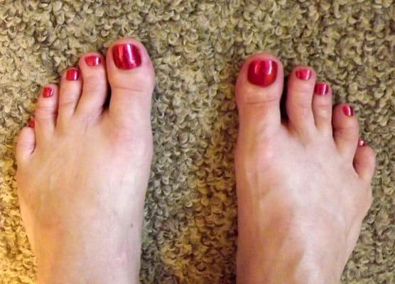 $25 pedicure at Vivian's.