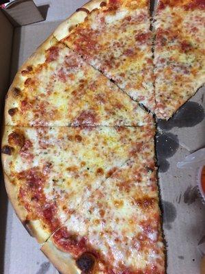 Large cheese pizza