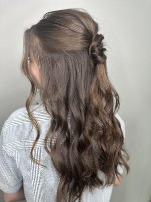 Cute prom updo