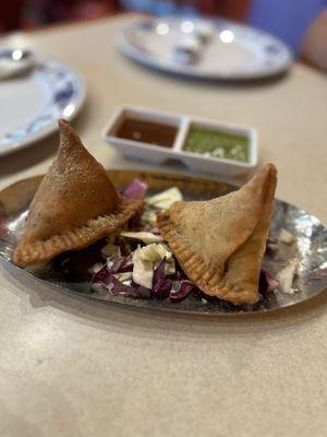 Lamb samosas