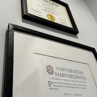 Check out Dr. Sean K. Carlson's degrees and awards in the field of orthodontics. He's and ex-punk musician turned Harvard trained doctor!