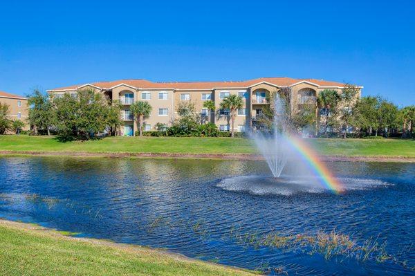 Lake Fountain View