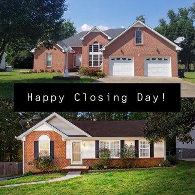 Happy Closing Day!! 815 Isaac Dr & 2182 Ladd Dr