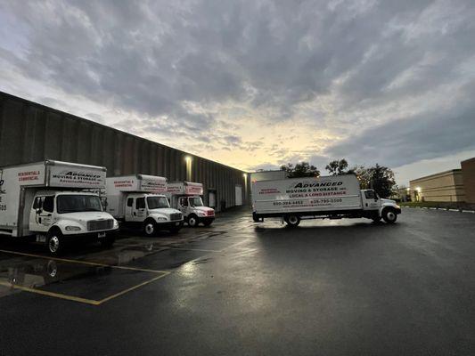 One of our professional crews returning back to headquarters after another successful move