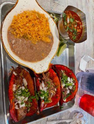 Birria tacos