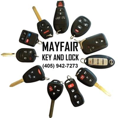 Car Keys and Remotes sold and programmed right here in OKC