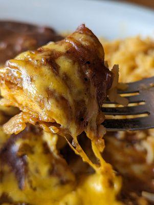 Cheese enchiladas -very good