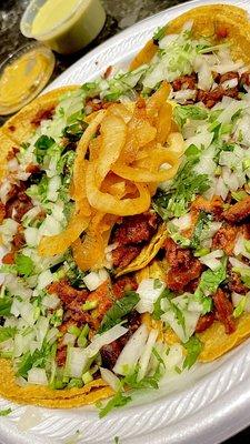 Tacos de Trompo (pastor)