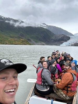 Such an awesome adventure with Blake! He is very knowledgeable and the views of the glacier plus Nugget Falls were amazing!