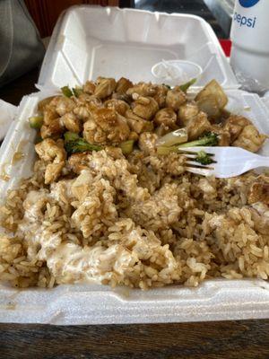 Chicken hibachi