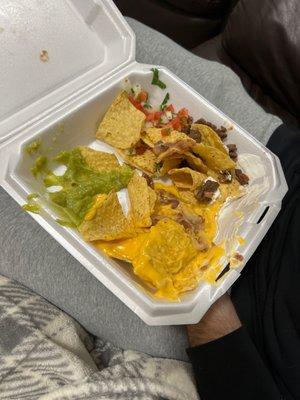 Steak nachos. Eh