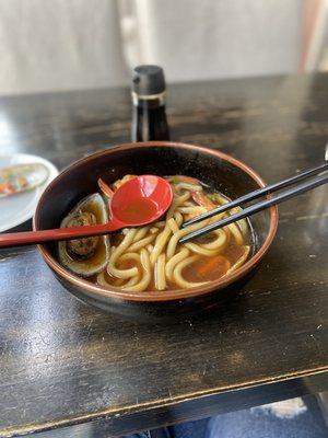 Deluxe Nabeyaki Seafood Udon