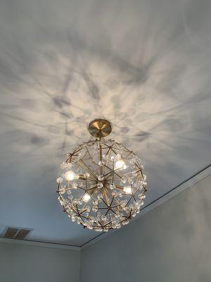 Light fixture Installation