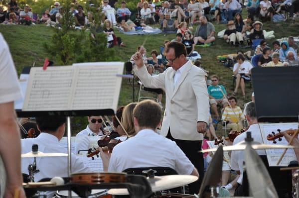 "Strike Up the Band" free, community concert at Stephens Lake Park.