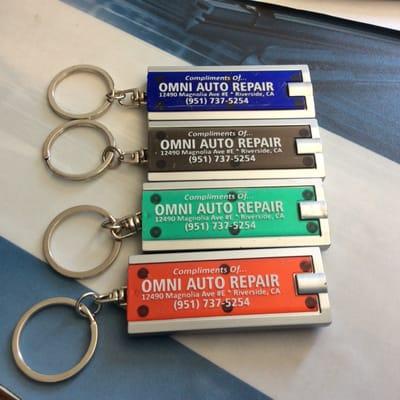 OMNI Keychain flashlight.