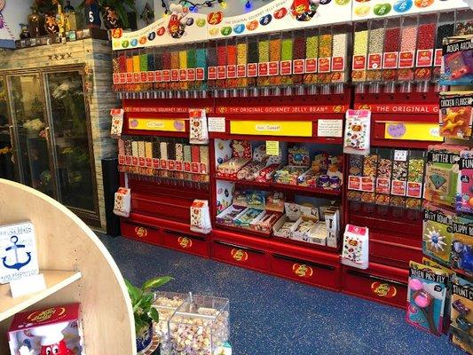 Jelly Belly jelly bean wall