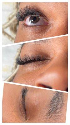 Volume lashes