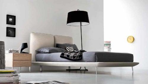 Taylor Upholstered Bed by Calligaris