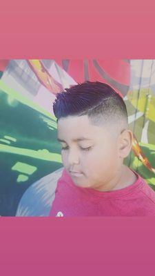 Fabian cut my son's hair!