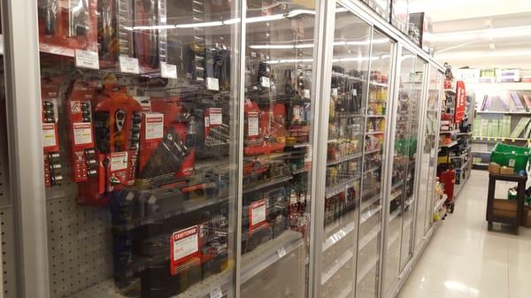 Somewhat good selection of craftsman hand tools.