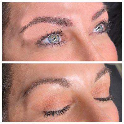 Improve shape and define arches with microblading.