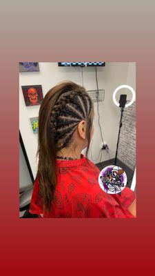 Women's braids