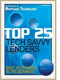 LeaderOne and David Goldhirsh named one of the Top 25 Tech Savvy Lenders