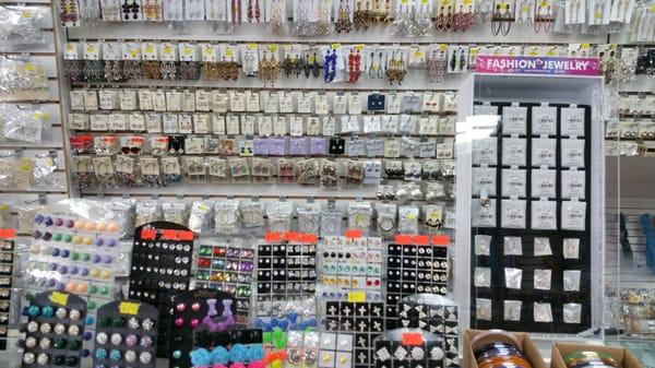 You can get ear rings, necklace and bracelets at reasonable prices.