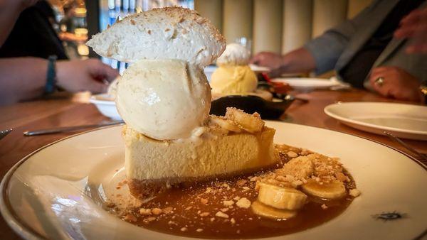 Bananas Foster Cheesecake