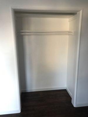 Interior of bedroom closet Torrance CA,