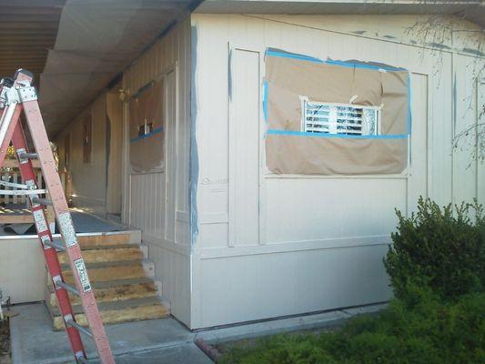 Exterior painting