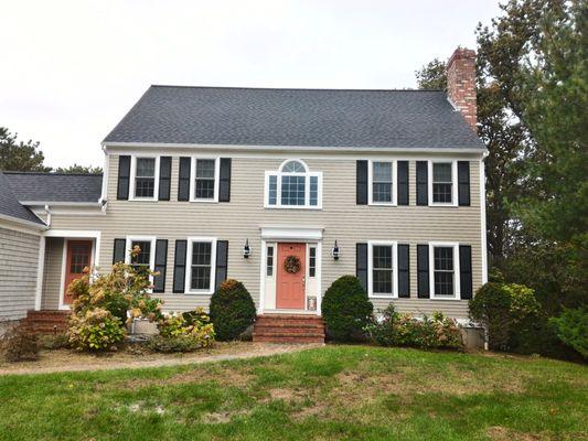 New Roof and exterior trim