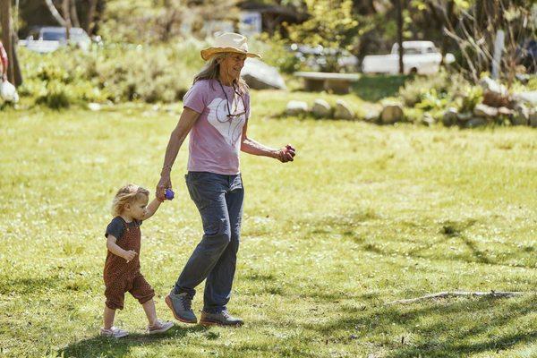 Springtime stroll