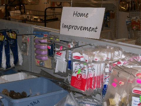 Home improvement,  pets, gardening, & sporting goods