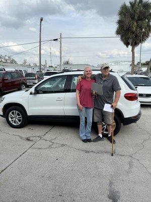 Another happy customer driving off in their New Quality Pre-Owned Vehicle!  Thanks for choosing us for your automotive needs!