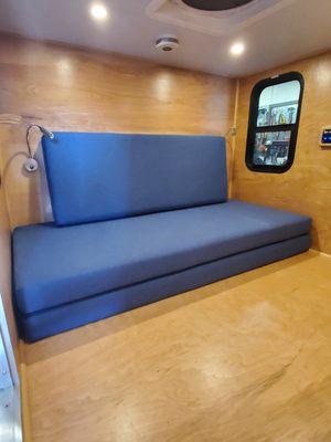 Custom comfort for your custom camper.