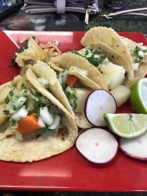 Veggie tacos