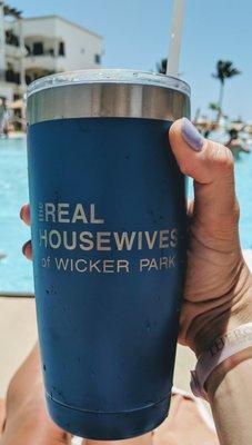 I love my birthday tumbler.  I take it everywhere!!!