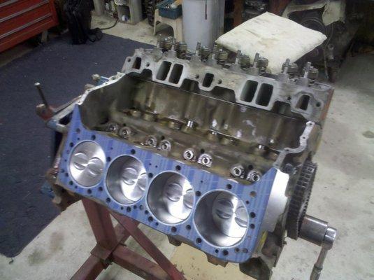 Another custom engine build.