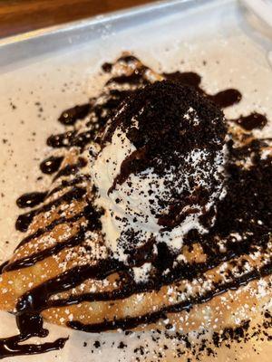 Cookies & Cream crepe