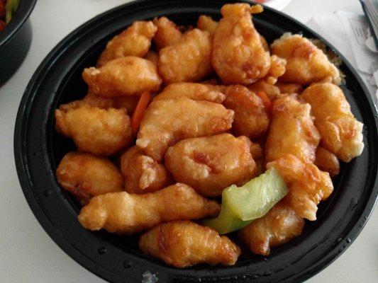 Sweet and sour chicken