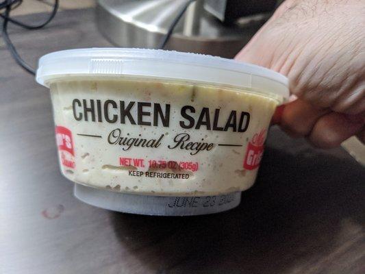 Mrs Grissom’s chicken salad