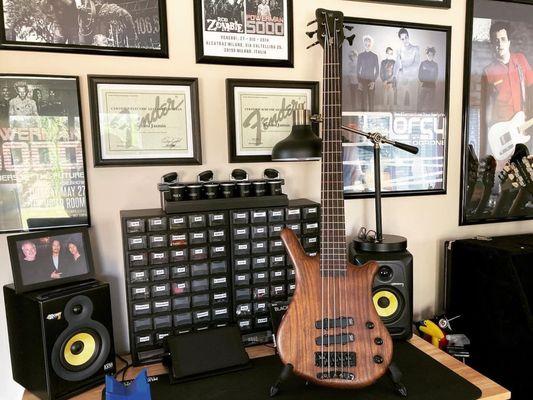 Warwick bass setup