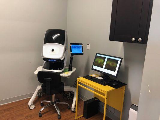 Optos Advanced 3D Retinal Scanning